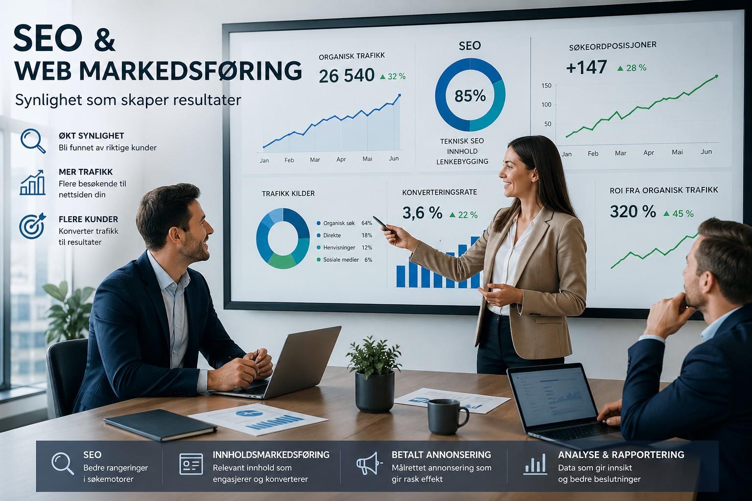 Markedsføring og SEO